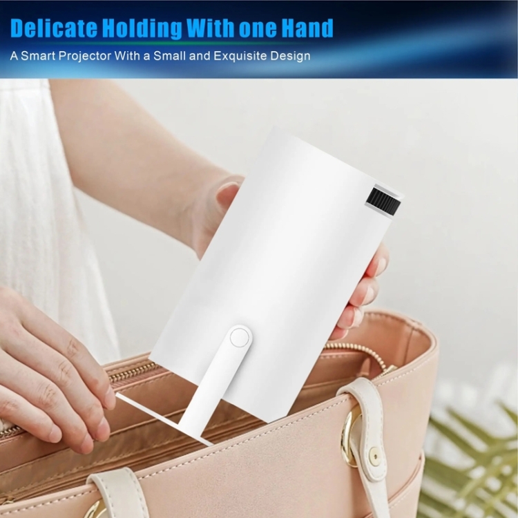 Projetor inteligente HY300 PRO sistema Android 11.0 projetor portátil de 120 lúmens (plugue UE) - B11
