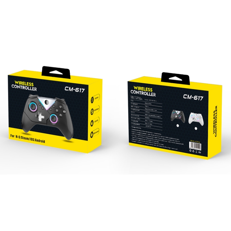 CM-617 Wireless Bluetooth Game Controller for Switch /
