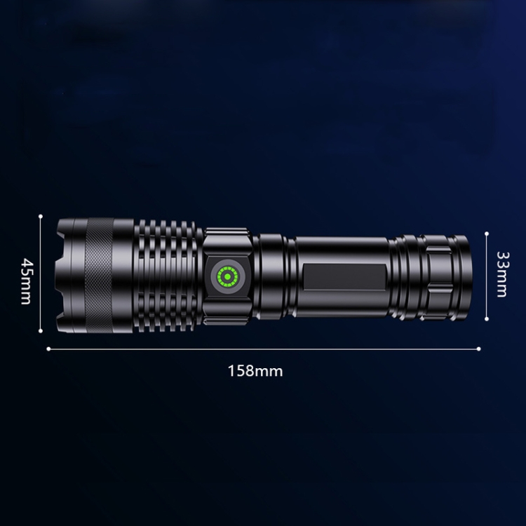 E-SMARTER A56 Outdoor High Brightness Laser Flashlight Telescopic Zoom ...
