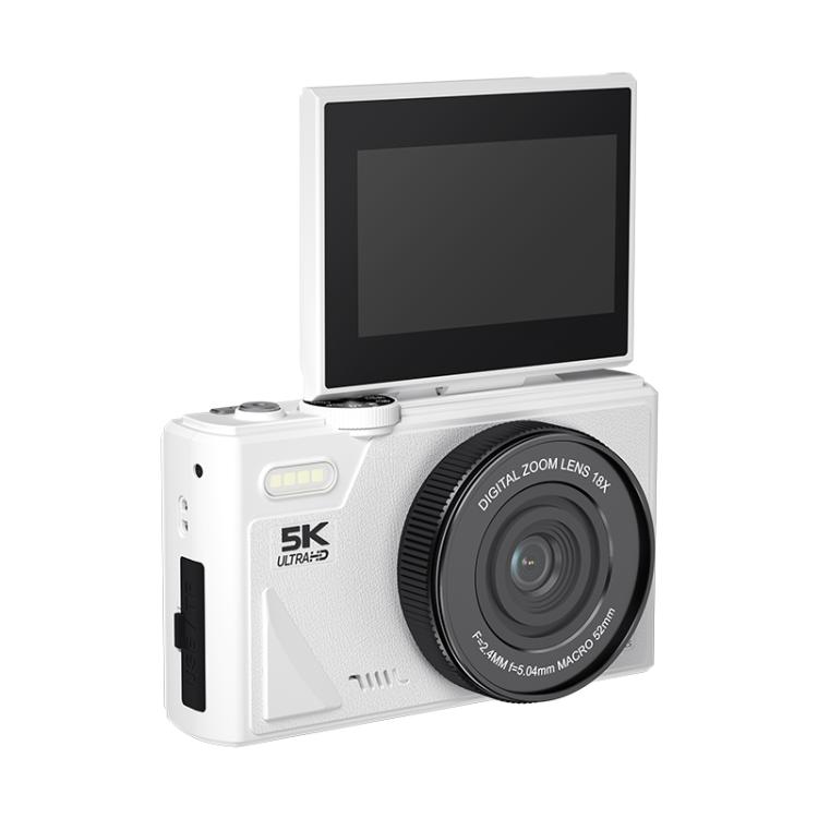 Fotocamera Digitale 5K 72MP Per Vlog, Con WiFi, Autofocus, Schermo 2.8", Zoom 16x E Microfono Integrato - 3
