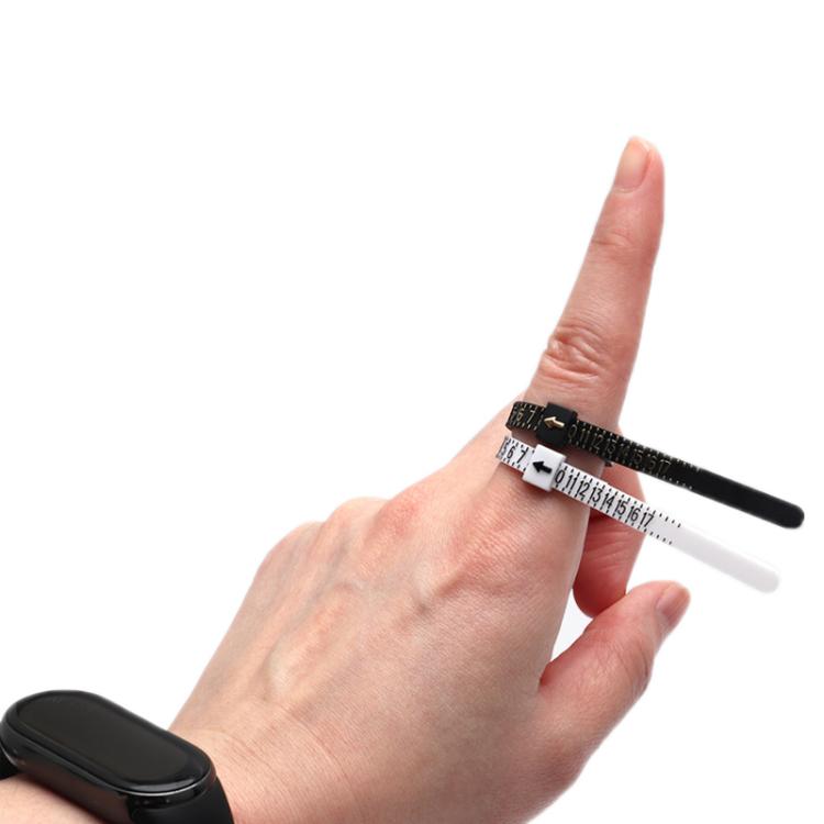 Premium, portable ring sizing solution for accurate jewelry measurements with KR standard white letters