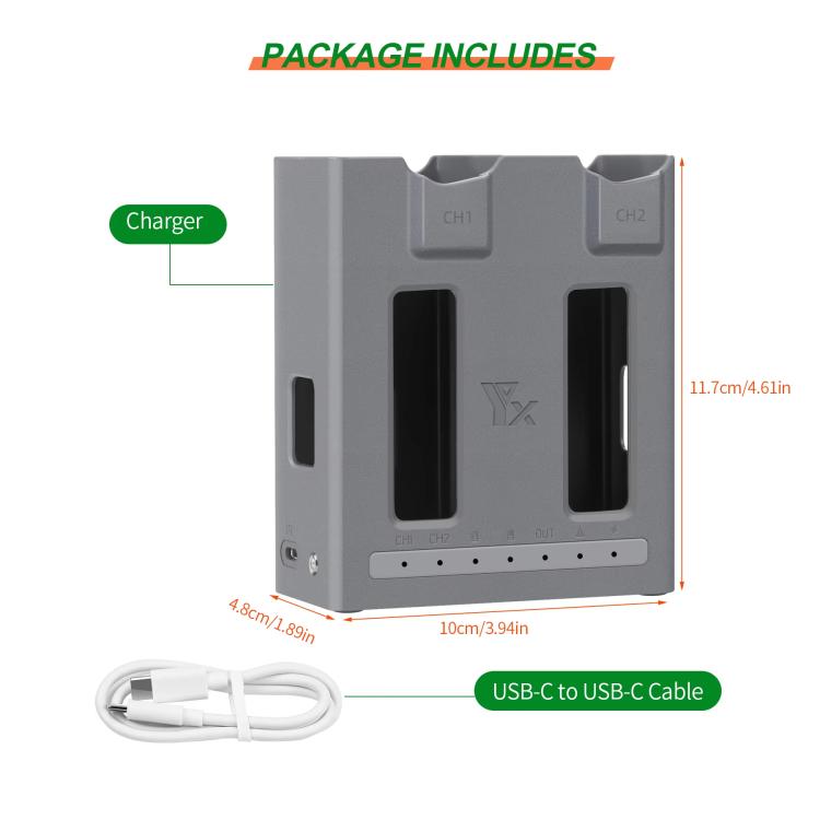 Cargador 4 En 1 Con Pantalla LCD Para DJI Mavic Air 2 – Estación De Carga Inteligente Para 4 Baterías, Muestra El Nivel De Cada Batería, Uso Con Cargador Original