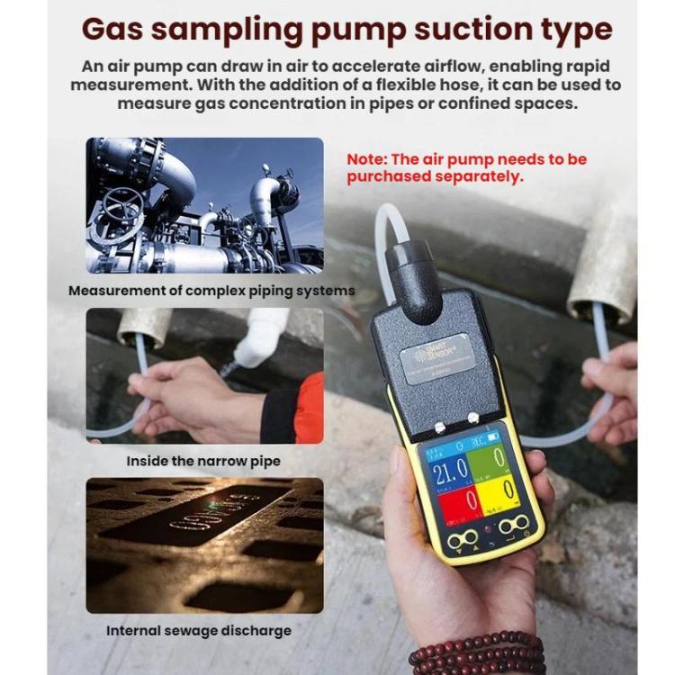 SMART SENSOR 4 In 1 Explosion-Proof Space Gas Detector(AS8900A English)