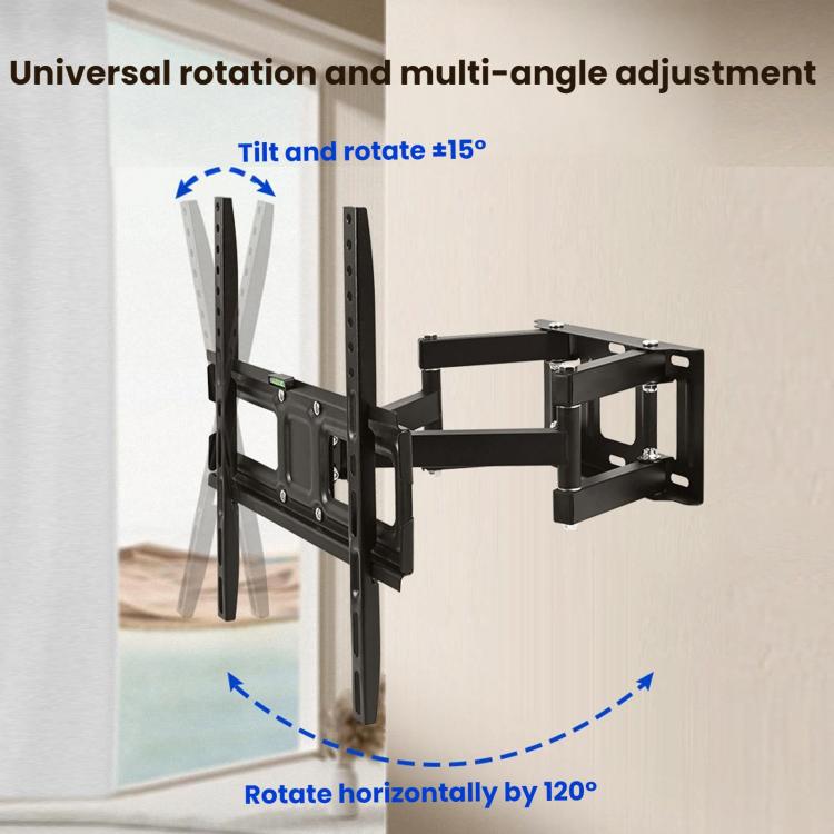 26-65 Inch Telescopic Rotating TV Wall Mount(ZX-105)