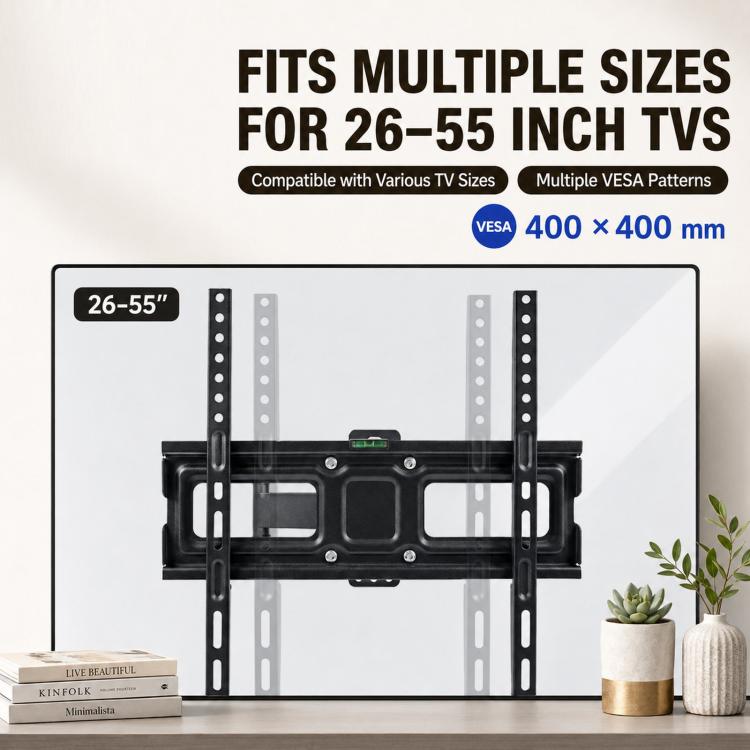 26-55 inch Telescopic Rotating TV Wall Mount(ZX-103)