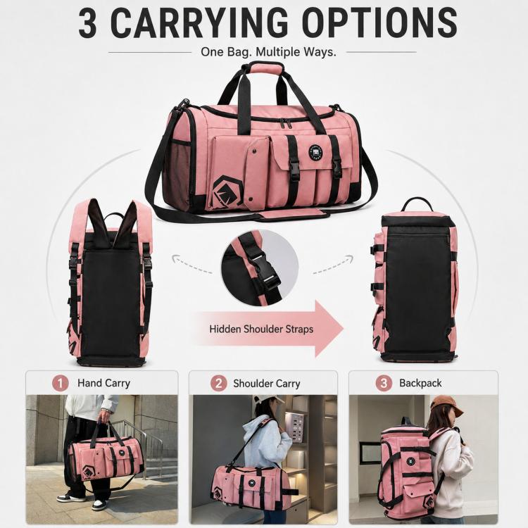 3 way convertable travel backpack 3-in-1 Convertible with RFID Phone Wristlet 7.5 oz. Convertible Travel Backpack Showdown -