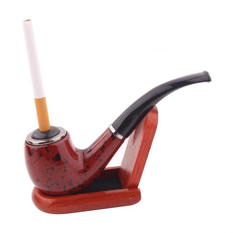 Dual-purpose Portable Resin Pipe Detachable Mini Men Filter Smoking Set Without Pipe Holder, Size:Small
