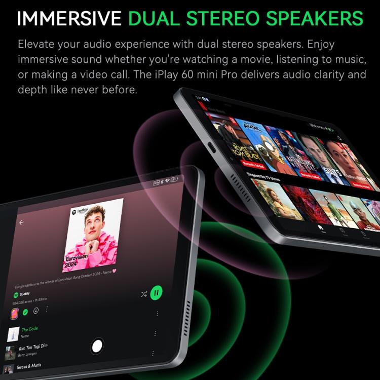 ALLDOCUBE iPlay 60 Mini Pro 4G LTE Tablet, 8GB+256GB, 8.4