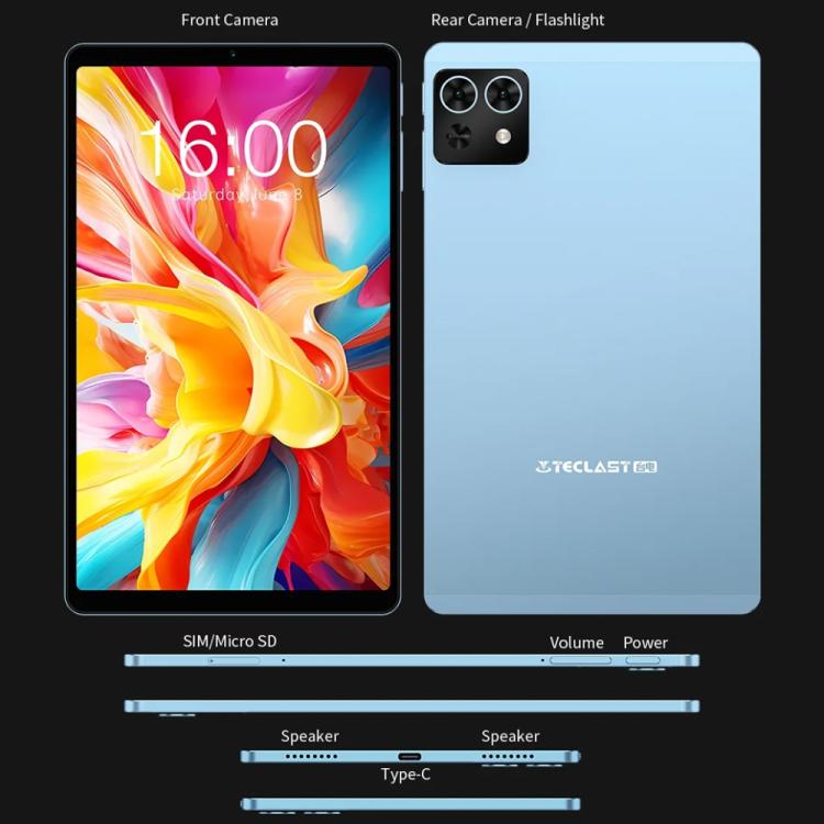Teclast T50 Mini 4G LTE Tablet PC, 8GB+128GB, 8.7 inch