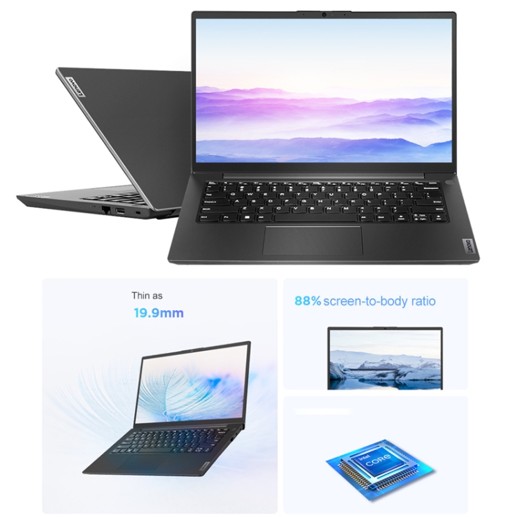 Lenovo X3-14 Laptop, 14 inch 16GB+512GB Windows 11 Home, Intel Core i5-13420H 8-Core, US Plug - 4