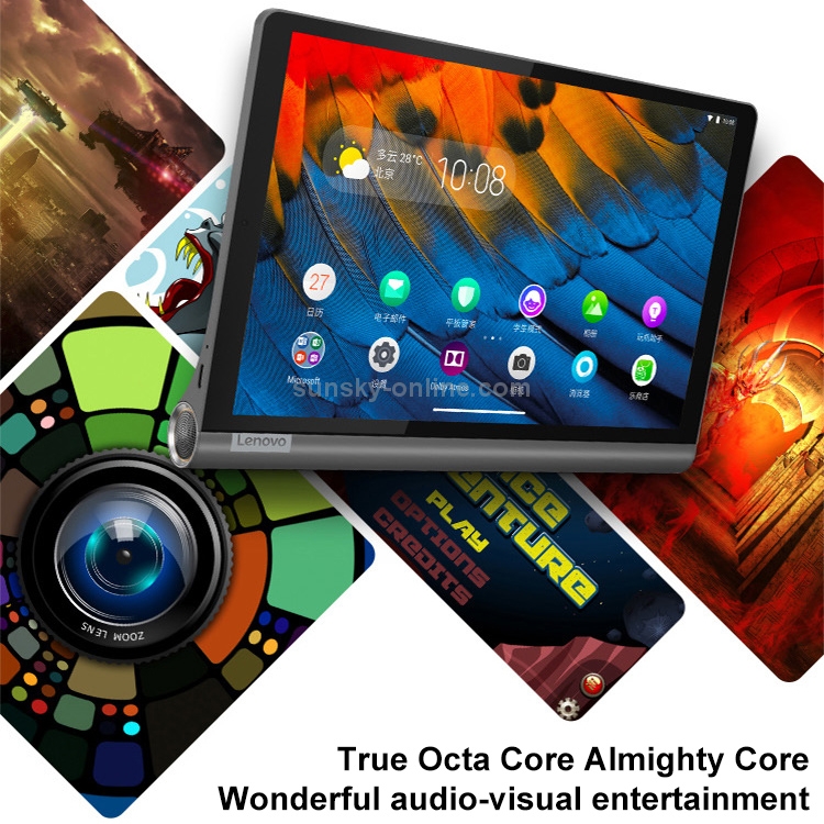 Lenovo Yoga Tab 5 YT-X705F、10.1インチ、3GB + 32GB