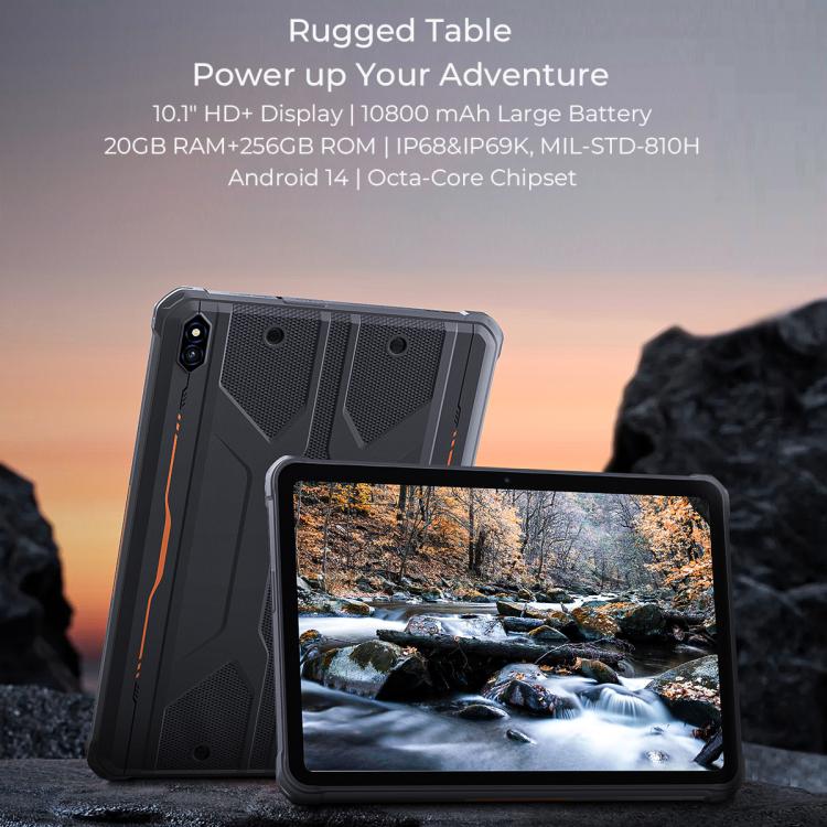 [HK Warehouse] HOTWAV Tab R10 Pro IP68/IP69K Rugged Tablet, 8GB+256GB ...
