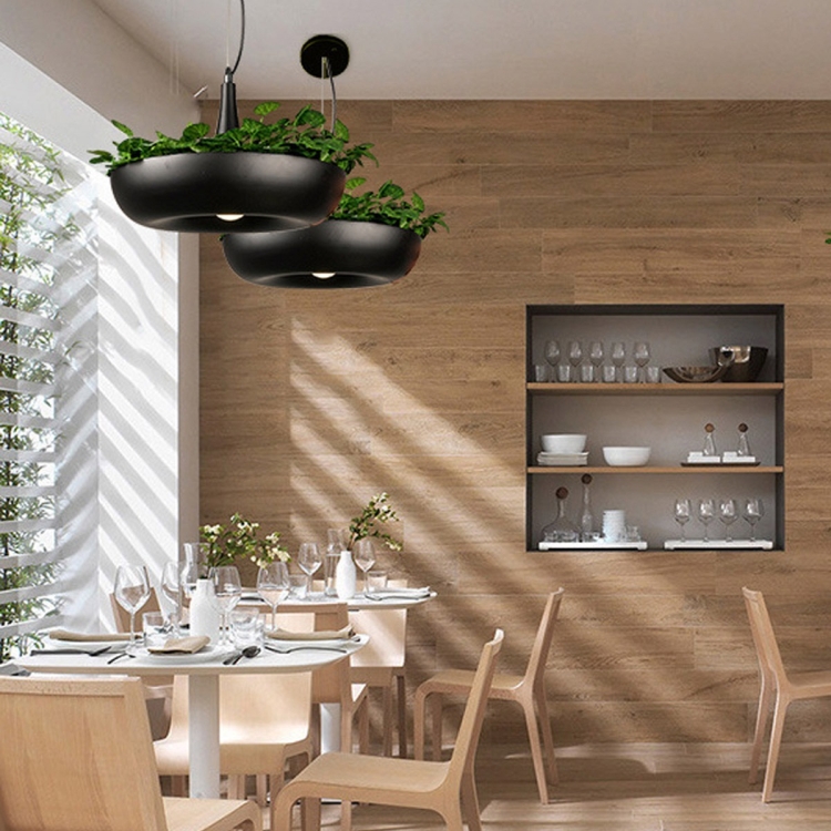 Transform Your Room with a Green Glow Warm White Hanging Plant Lamp for Modern Décor Lovers