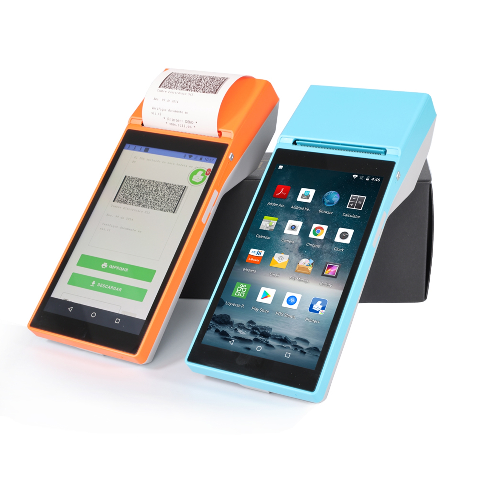 Usb Pos SGT-SP01 5.5 inch HD Screen Handheld POS Receipt Printer, Basic Version ...