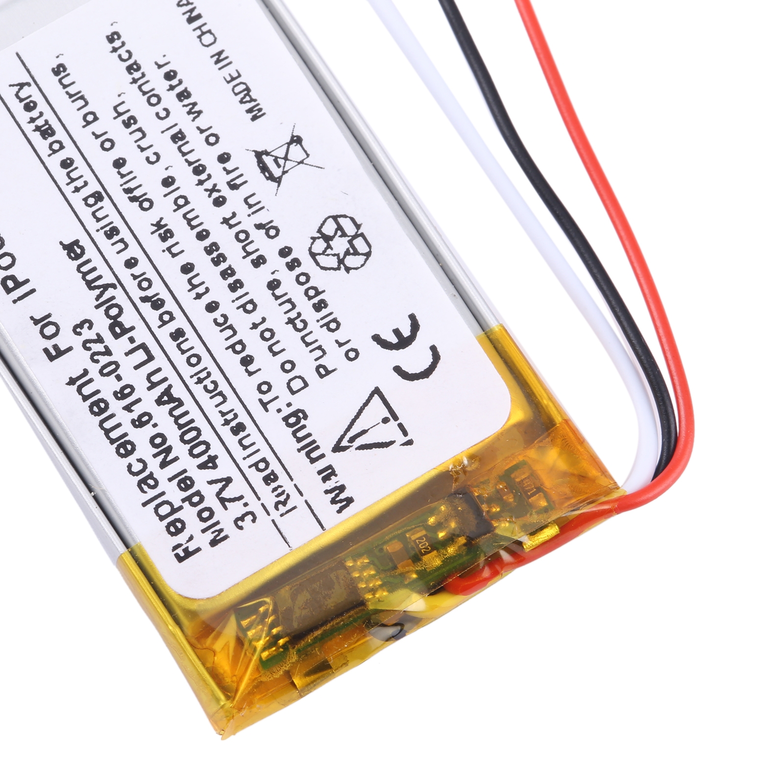 For iPod Nano 1 1st Generation MP3 Battery Replacement 616-0223 400mAh