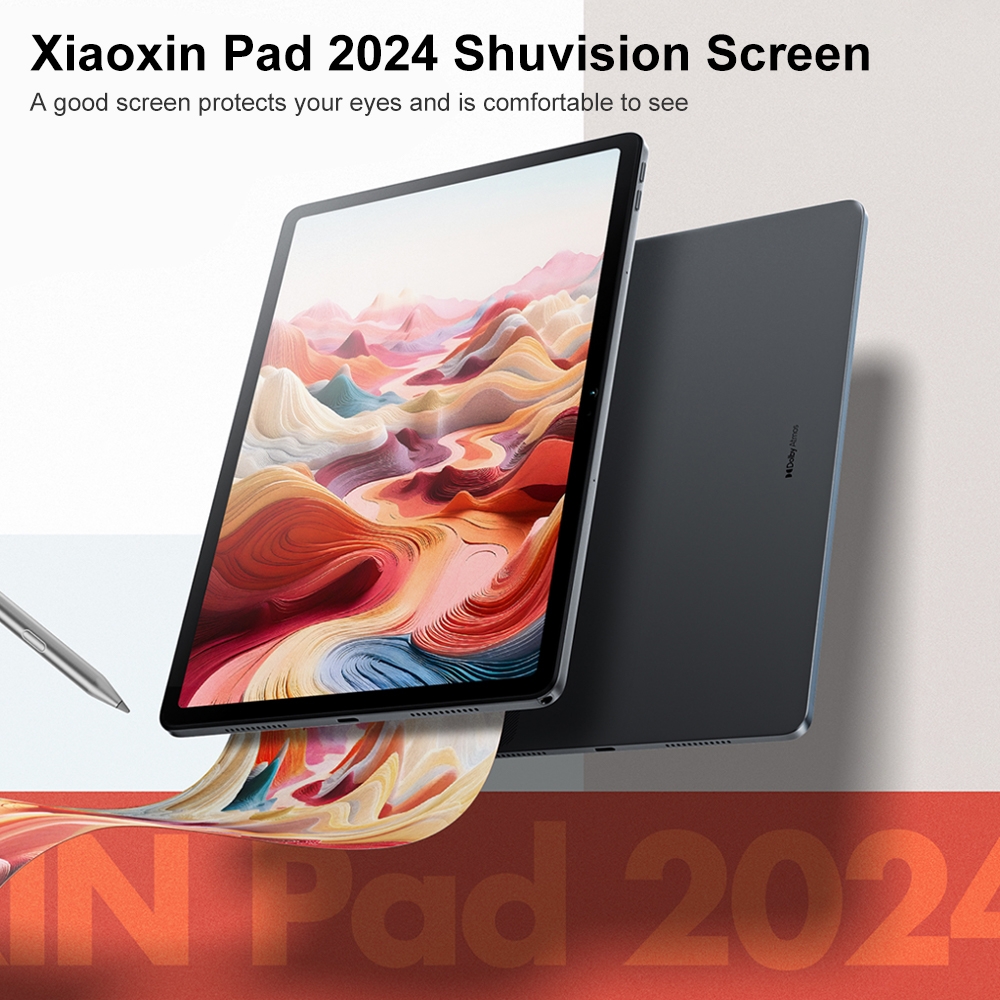 Androidタブレット本体 Lenovo XiaoXin Pad 2024 128GB 8GB RAM Lenovo Xiaoxin Pad 2024 Paperlike Screen 11 inch WiFi