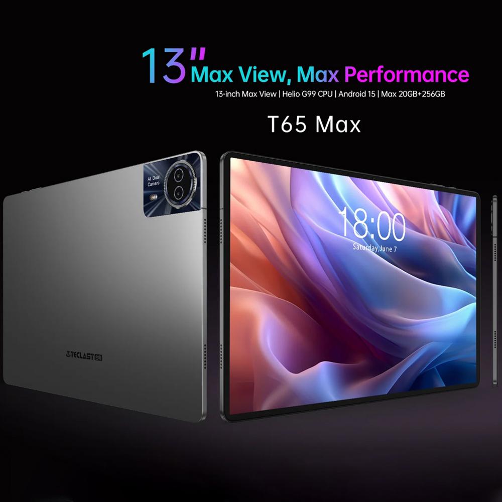 Teclast T65 Max Tablet PC 13 inch, 8GB+256GB, Android 15