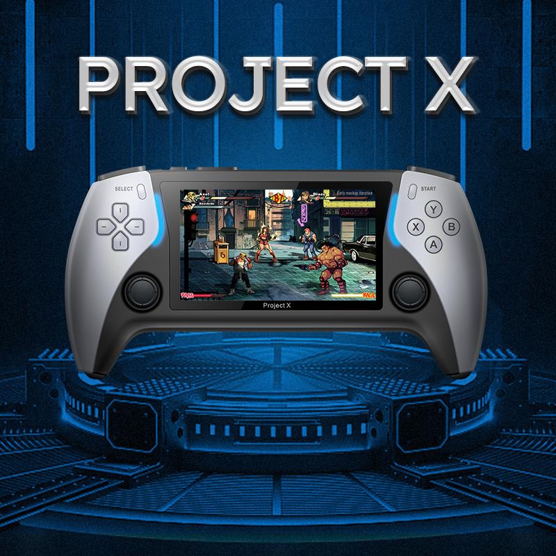 PROJECT X ハンドヘルド ゲーム コンソール 4.3 インチ スクリーン ATM