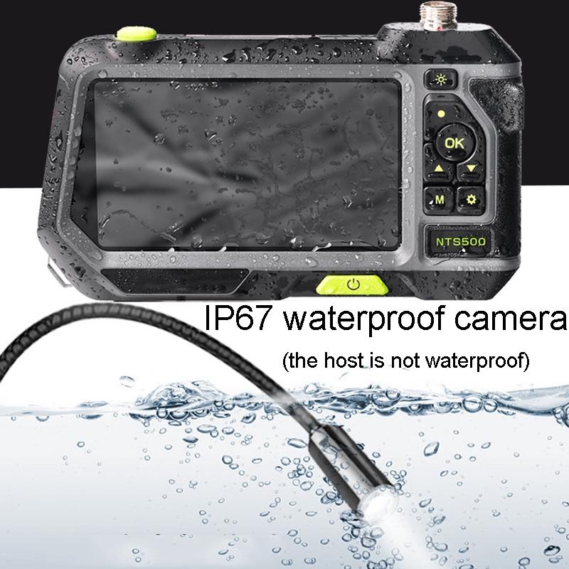 TESLONG NTS300 5'' LCD Twin Camera Endoscope Borescope 8mm 1M/3M