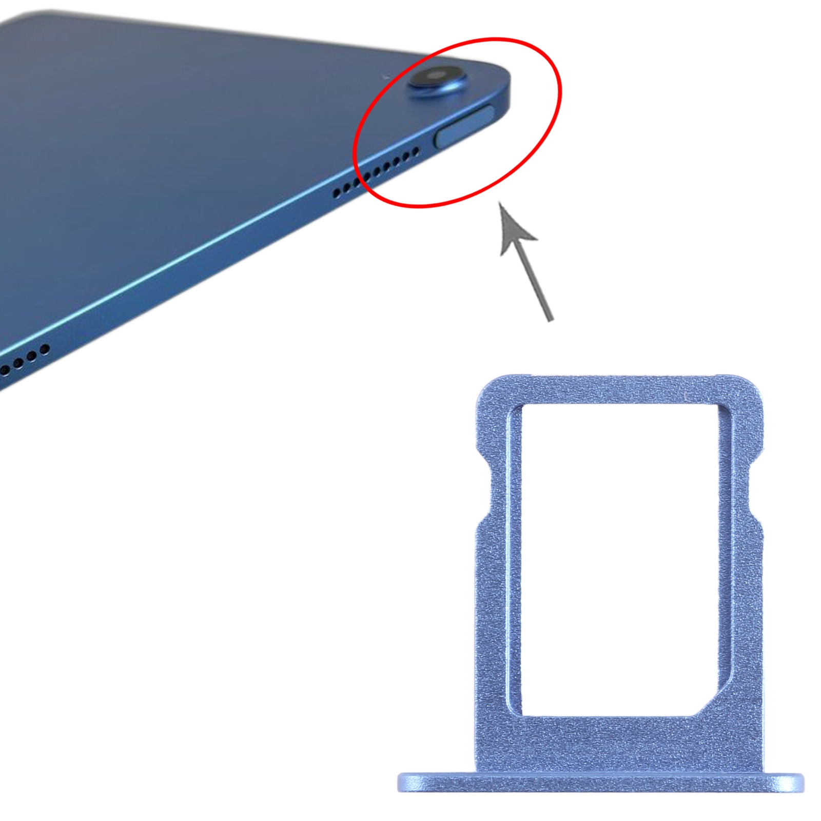 iPad 第 10 世代 2022 SIM カード トレイ (ブルー) 用