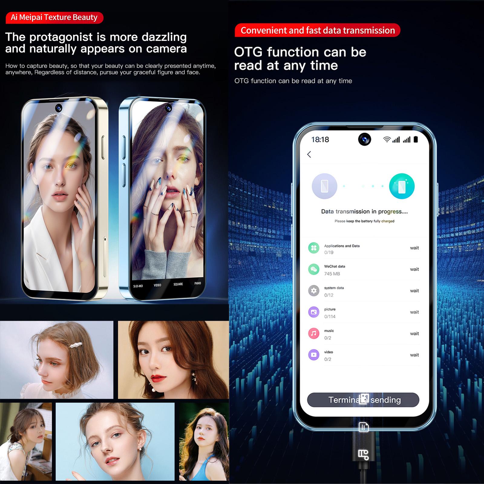 SOYES XS19 Pro, 4GB+64GB, 3.8 inch Android 12.0 MTK6762