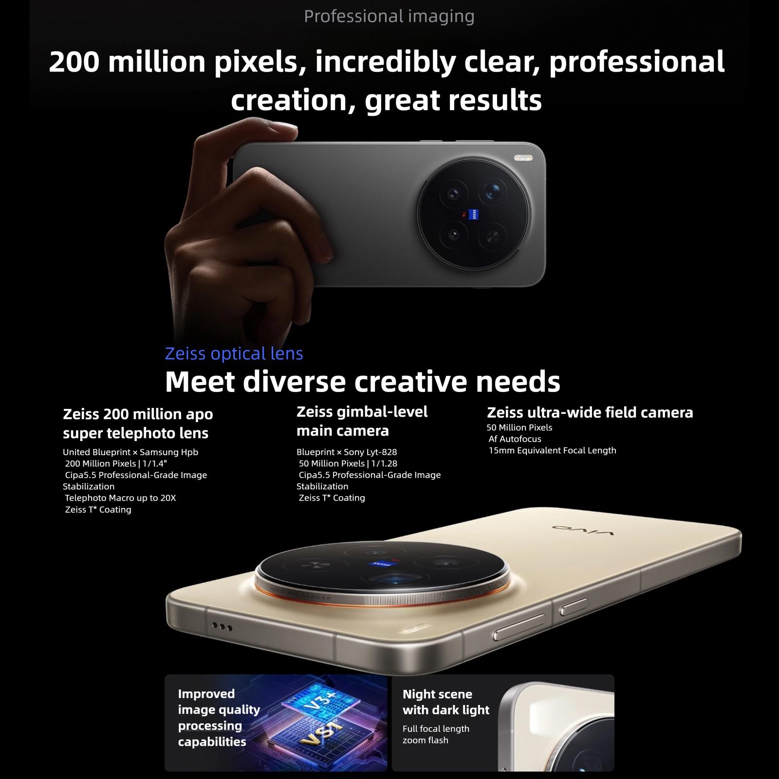 vivo X300 Pro, 12GB+256GB, 6.78 inch OriginOS 6 Android 16