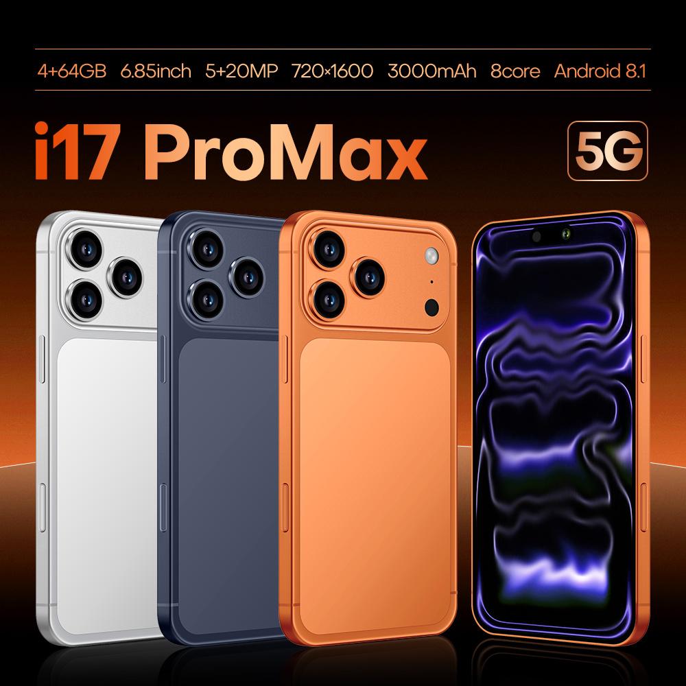 i17 Pro Max / A19, 4GB+64GB, 6.85 inch Android 8.1 MTK6762 Octa Core ...