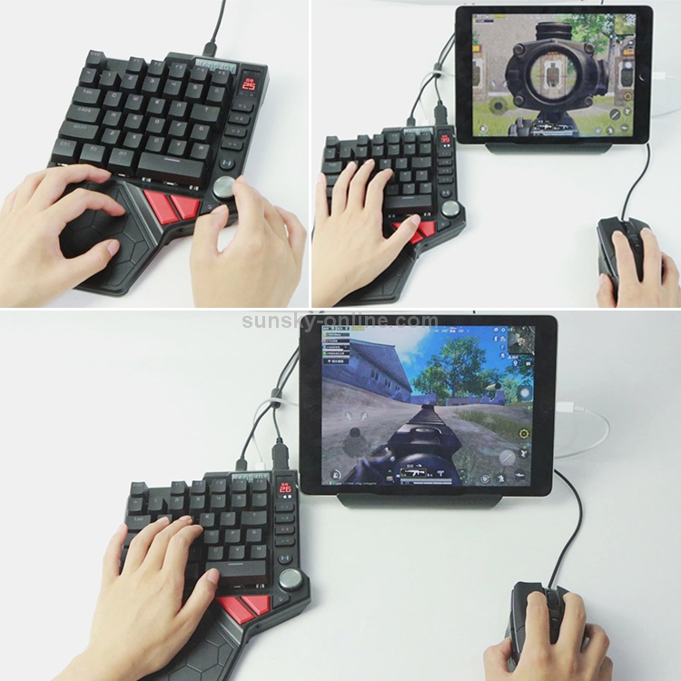 SUNSKY - Handjoy K5 Gaming Mobile Mechanical One Hand