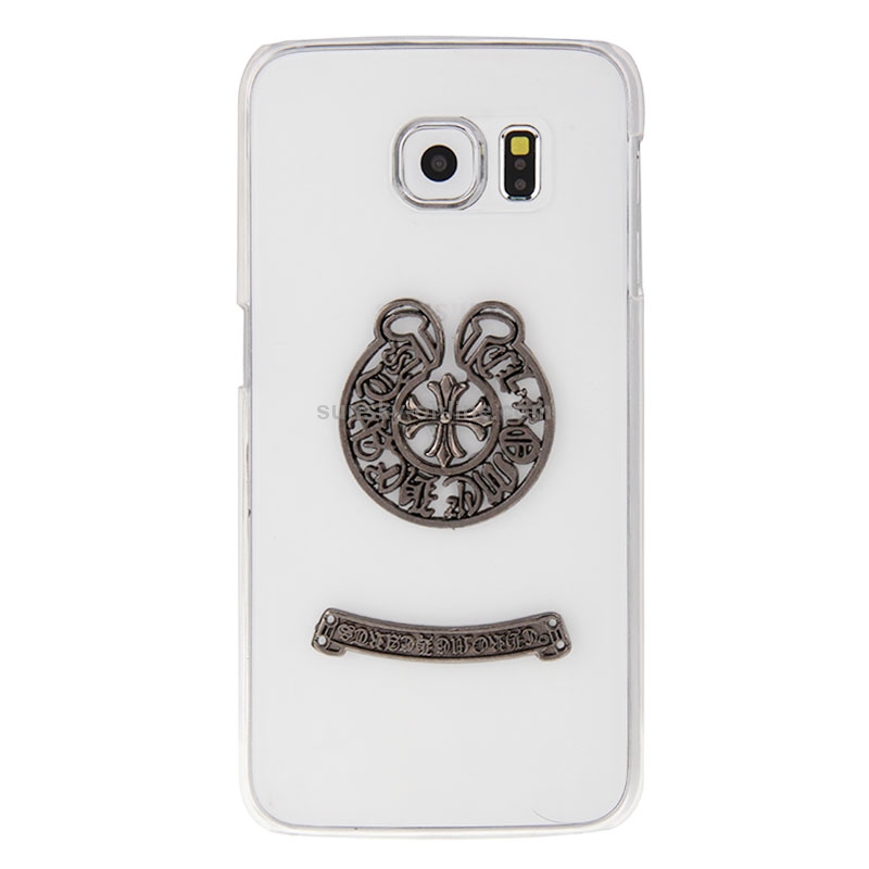 For Galaxy S6 Edge+ / G928 Transparent Diamond Encrusted Medal Pattern ...
