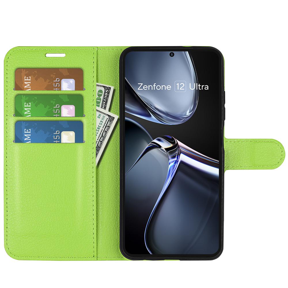 For Asus Zenfone 12 Ultra Litchi Texture Horizontal Flip