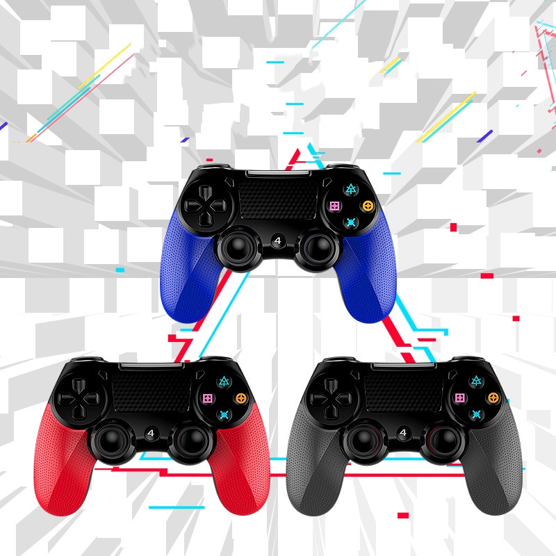 hcsc ps4 controller bluetooth-compatible vibration gamepad for wireless joystick Sony Interactive Entertainment DualShock 4 Wireless Controller Jet Black  3001538 main image 1