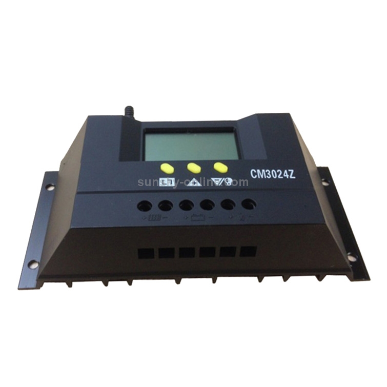 Produktbild von CM3024Z PWM Solarregler 30A 12V/24V – Automatische Spannungserkennung – Mit Schutzfunktionen – Solarsteuerung