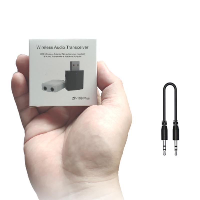 ZF-169 PLUS 3 In 1 カー USB Bluetooth 5.0 オーディオ アダプター