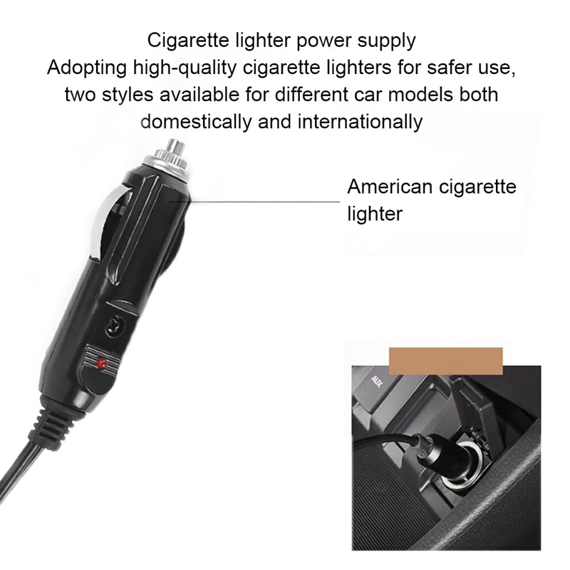 cigarette lighter blow dryer Portable 12V Hairdryer Glass Defroster for Cars and Caravans Ideal for Camping Healthy lifestyle 12V Car Outdoor Multi-function Handheld
