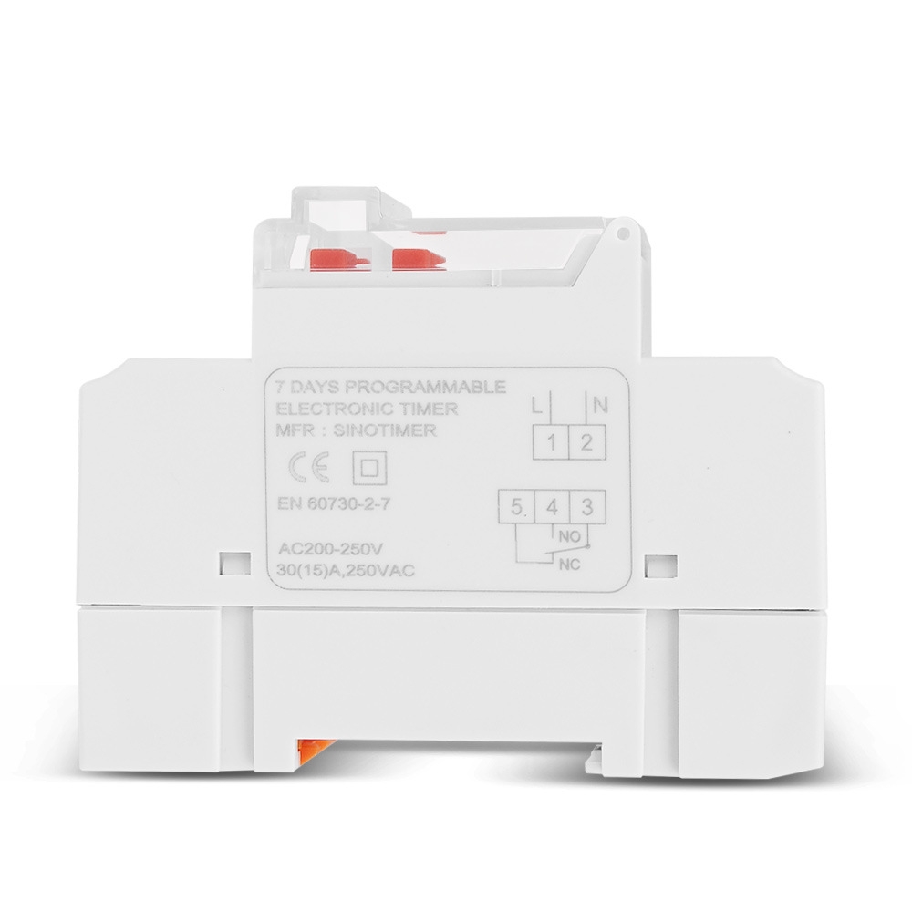 SINOTIMER TM919B-2 220V 30A Programmable Digital Timer Switch Automatic ...