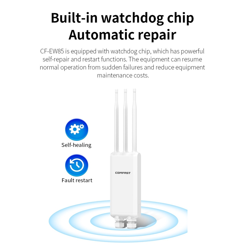 Promation Voip Router COMFAST CF-EW85 1300Mbps 2.4G/5.8G Gigabit Wireless AP Signal Amplifier ...