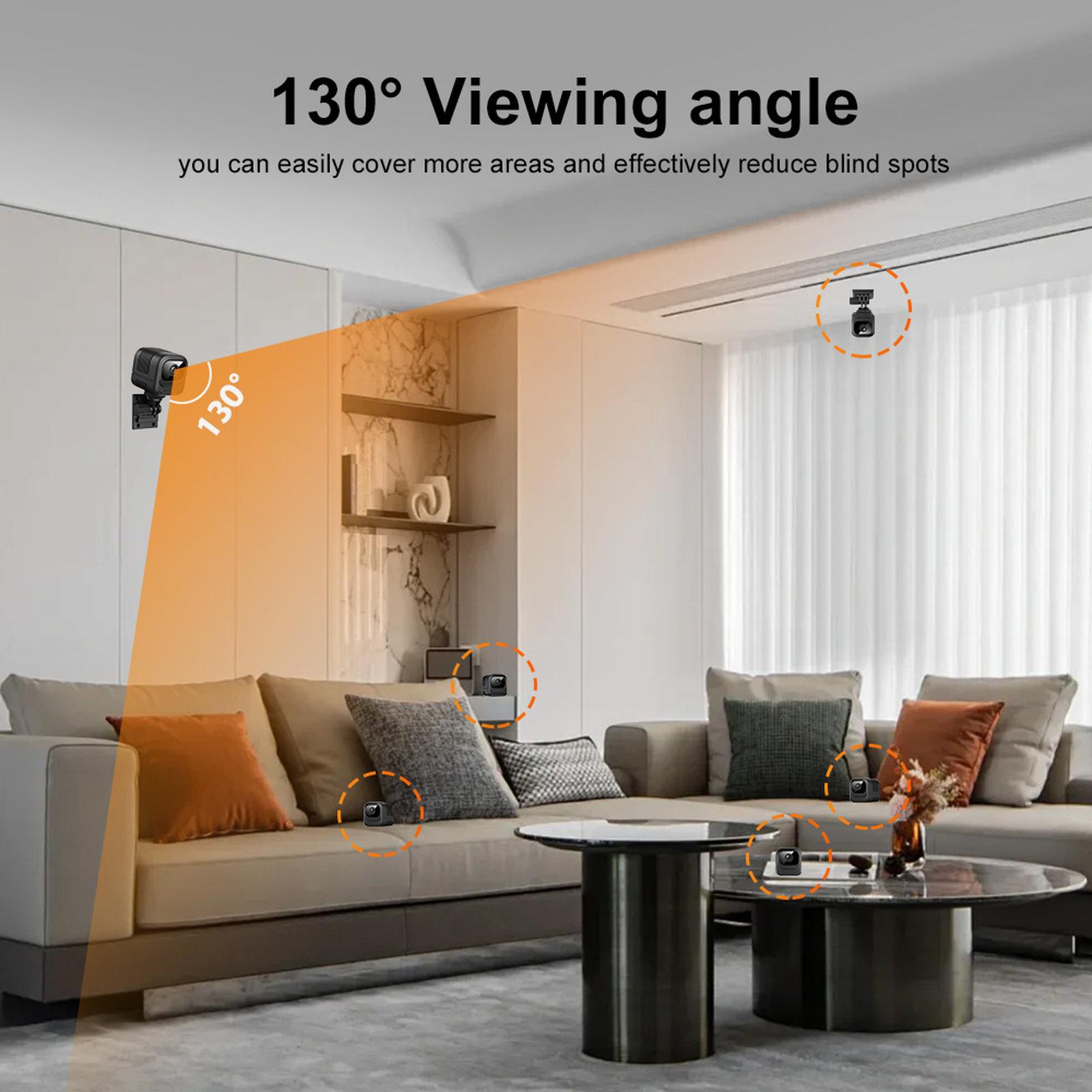 Angolo di visione 130 gradi telecamera WiFi W08