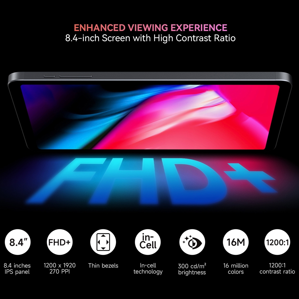 ALLDOCUBE iPlay 50 mini T811 4G LTE Tablet, 8.4 inch, 4GB+