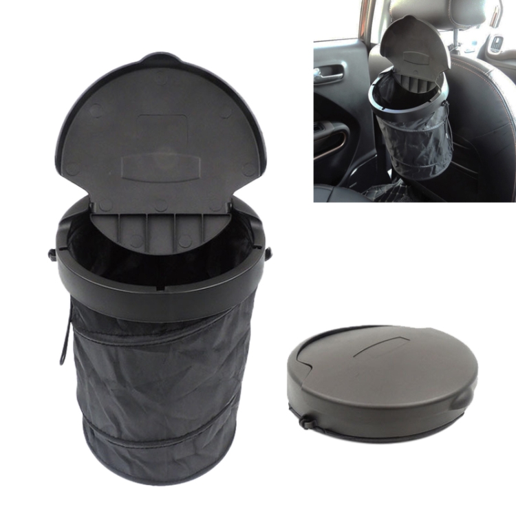 Posacenere Portatile Per Auto Con Coperchio - Antiscivolo, Universale, Si Adatta A Portabicchieri, Con Luci - 5