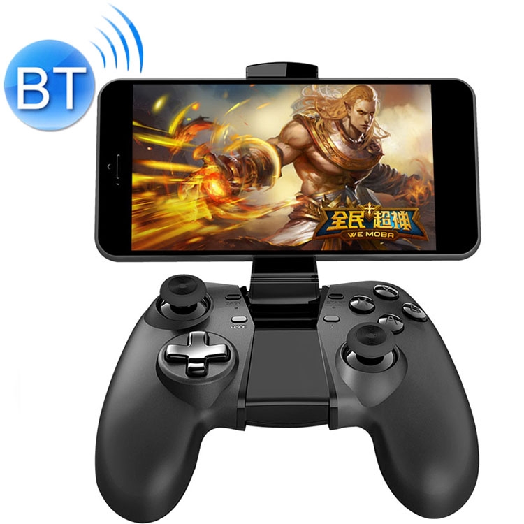 S6 Wireless Bluetooth Game Controller Handle With Bracket & Receiver ...