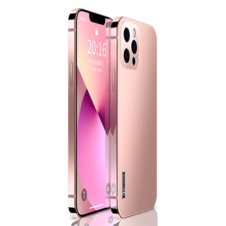 For iPhone 12 Pro ステンレススチールフレーム + PC電話ケース