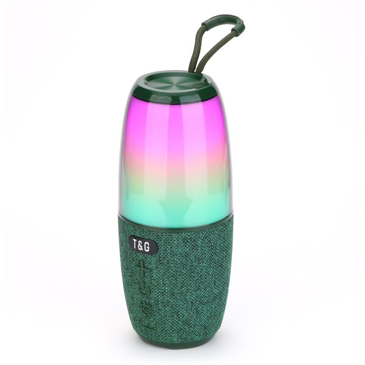 T&G TG653 TWS LED Mini Portable Wireless Stereo Sound Outdoor Speaker ...