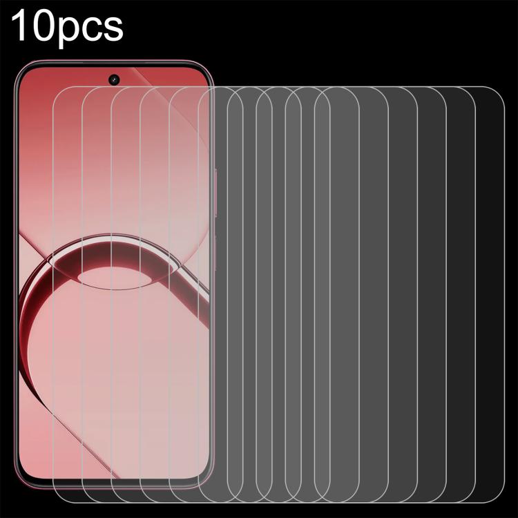 For Realme 16T 5G 10pcs 0.26mm 9H 2.5D Tempered Glass Film