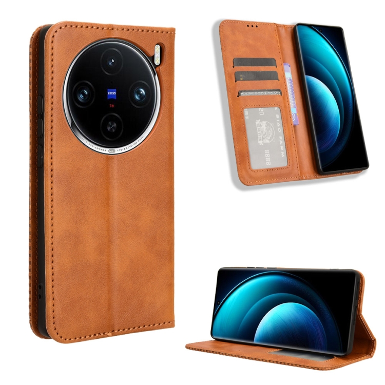 Coque Cuir Texturé Pour OPPO Reno11 F 5G / F25 Pro 5G – Fermoir Magnétique, Neuve