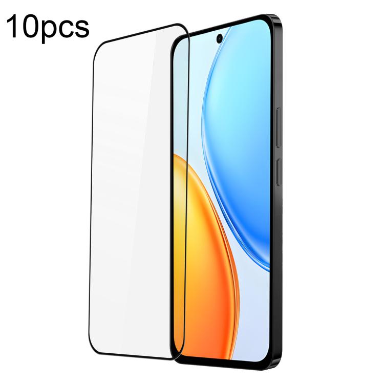 For Honor X7e 4G / Play 80 Plus 5G 10pcs DUX DUCIS 0.33mm 9H Medium Alumina Tempered Glass Film