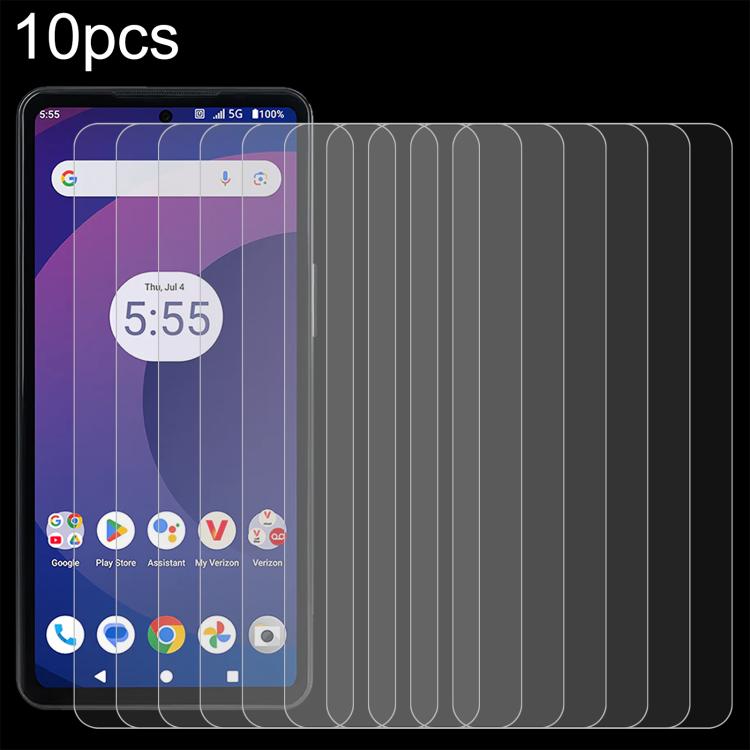 For Orbic Trophy 5G Verizon 10pcs 0.26mm 9H 2.5D Tempered Glass Film