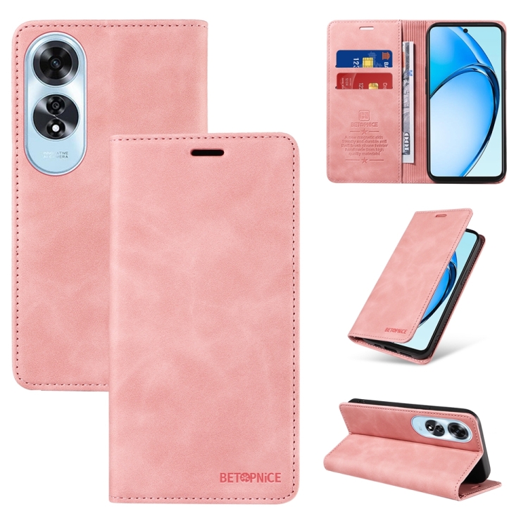 Custodia SEAHAI Per Oppo A60 4G Con Design Glitter Placcatura Phnom Penh – Silicone TPU Ultrasottile, Antiurto, Ricarica Wireless, Rosa
