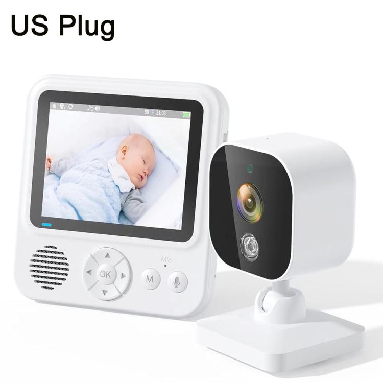 ABM900 2.8 inch Wireless Video Night Vision Baby Monitor Security Camera(US Plug)