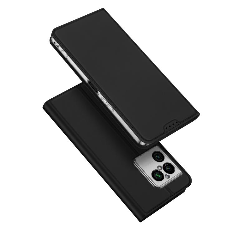 For Sony Xperia 1 VIII DUX DUCIS Skin Pro Series Flip Leather Phone Case(Black)