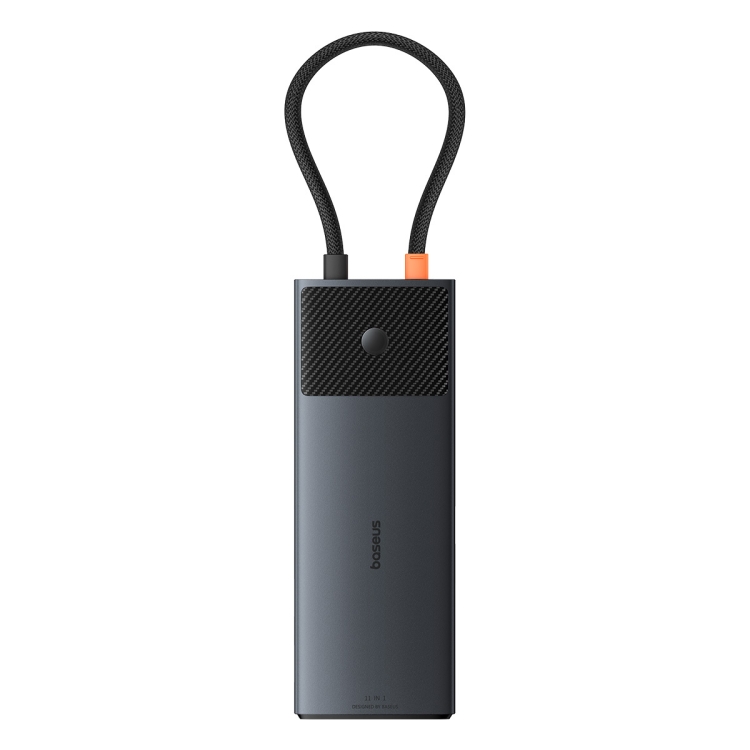 倍思 金属微光系列2 十合一 USB HUB 扩展坞（深空灰）